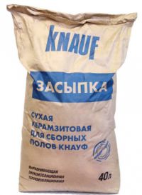 Сухая засыпка Knauf